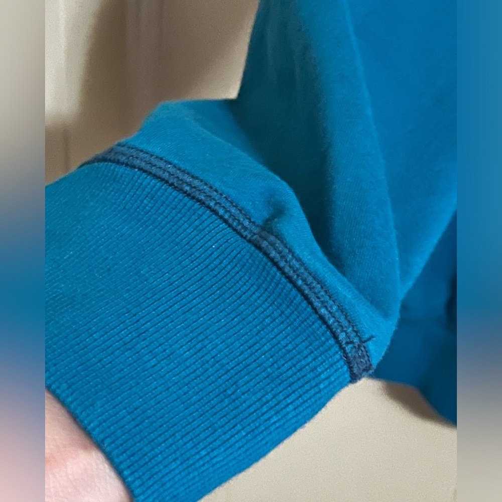 Columbia Dark Teal Zippered Hoodie Plus Size 2X Fall Winter Outdoor Pockets - Picture 4 of 7